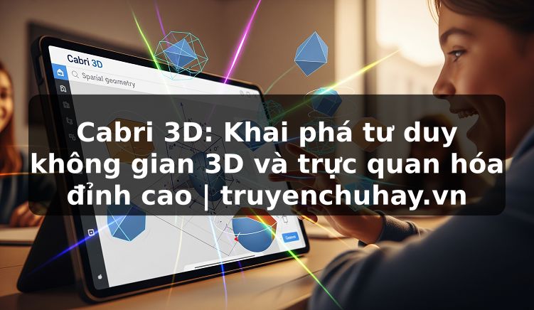 Truyện Tranh Cabri 3D: Khai phá tư duy không gian 3D và trực quan hóa đỉnh cao | truyenchuhay.org
