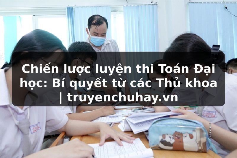 Truyện Tranh Chiến lược luyện thi Toán Đại học: Bí quyết từ các Thủ khoa | truyenchuhay.org