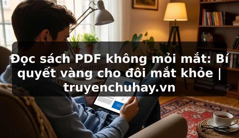 Truyện Tranh Đọc sách PDF không mỏi mắt: Bí quyết vàng cho đôi mắt khỏe | truyenchuhay.org