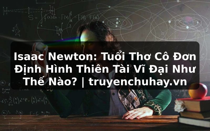 Truyện Tranh Isaac Newton: Tuổi Thơ Cô Đơn Định Hình Thiên Tài Vĩ Đại Như Thế Nào? | truyenchuhay.org