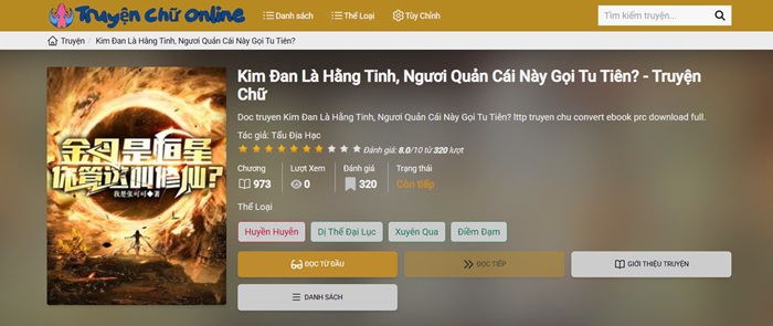 Truyện Tranh Truyện online: Kim Đan Là Hằng Tinh, Ngươi Quản Cái Này Gọi Tu Tiên full mới nhất | Hành trình tu luyện dị thường của Tề Nguyên