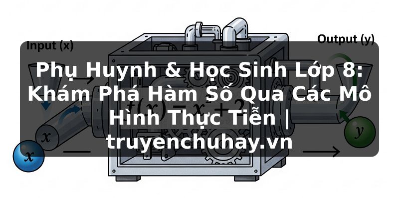 Truyện Tranh Phụ Huynh & Học Sinh Lớp 8: Khám Phá Hàm Số Qua Các Mô Hình Thực Tiễn | truyenchuhay.org
