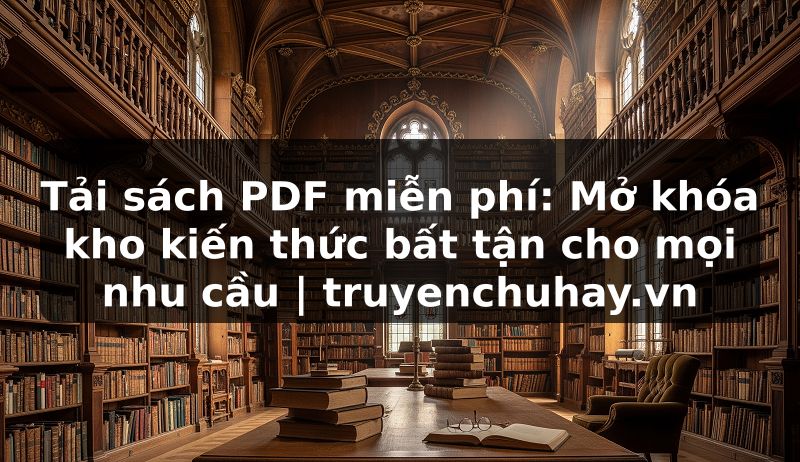 Truyện Tranh Tải sách PDF miễn phí: Mở khóa kho kiến thức bất tận cho mọi nhu cầu | truyenchuhay.org
