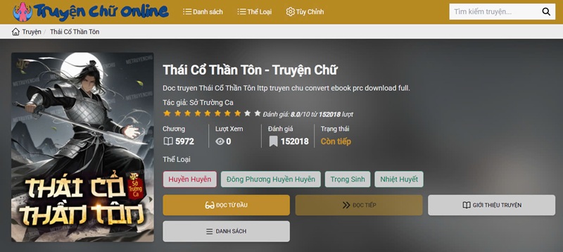 Truyện Tranh Đắm Chìm Trong Truyện Thái Cổ Thần Tôn: Siêu Phẩm Huyền Huyễn Trùng Sinh Đỉnh Cao