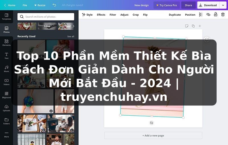 Truyện Tranh Top 10 Phần Mềm Thiết Kế Bìa Sách Đơn Giản Dành Cho Người Mới Bắt Đầu - 2024 | truyenchuhay.org