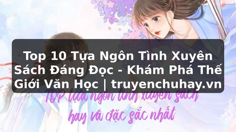 Truyện Tranh Top 10 Tựa Ngôn Tình Xuyên Sách Đáng Đọc - Khám Phá Thế Giới Văn Học | truyenchuhay.org
