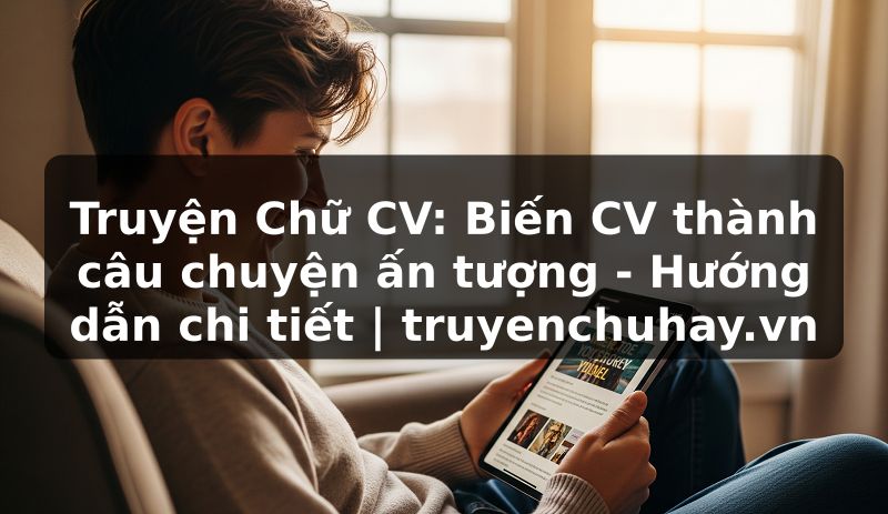 Truyện Tranh Truyện Chữ CV: Biến CV thành câu chuyện ấn tượng - Hướng dẫn chi tiết | truyenchuhay.org